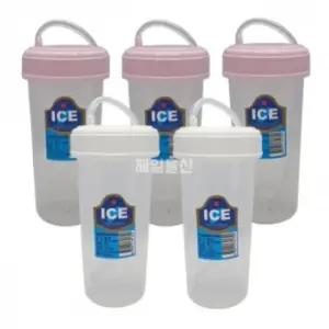 [JED] 5개 덕신화학 다회용 플라스틱컵 300ml 빨대컵