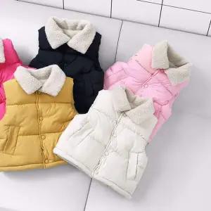 베이직데이 JJU425Z7 남아여아 양털 패딩 조끼 206038