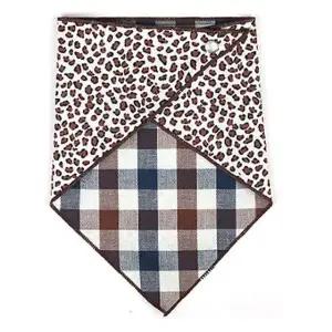 국내제작 RYB300B9 포인트스카프 레오파트 턱받이 스카프빕