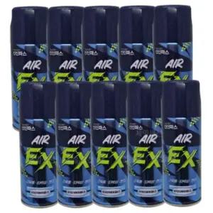 신신제약 TRL817R8 에어파스 EX 200ml 쿨링 근육통 진통 스프레이 10개