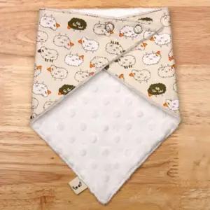 국내제작 JLG935R5 극세사 스노우빕 양순이 턱받이 스카프빕