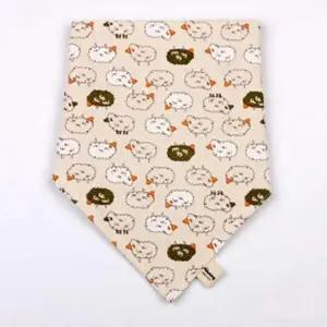 국내제작 SOU240M7 순면 스카프빕 양순이 오가닉면 턱받이 코튼