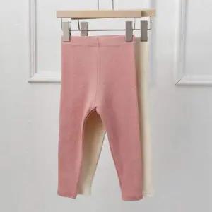 여아 HMR152O6 어린이 데일리룩 쌀쌀한 봄가을 골지 레깅스