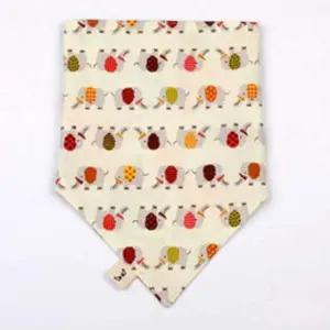 국내제작 IDS510D4 순면 스카프빕 코돌이 오가닉면 턱받이 코튼