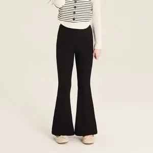 던슬림 ITJ273O5 여아 블랙 슬랙스 밴딩 부츠컷팬츠 206122