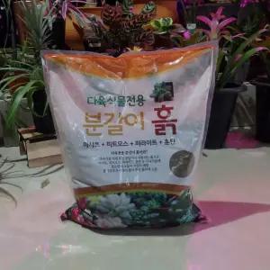 분갈이 흙 10Kg 원예 다육이이전용분갈이흙 이배양토 이마사토 다육이 화분 식물키우기 화흙 용흙 원예용