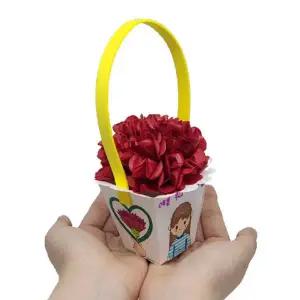 DIY 컬러링 카네이션 바구니 (어버이날, 스승의날)