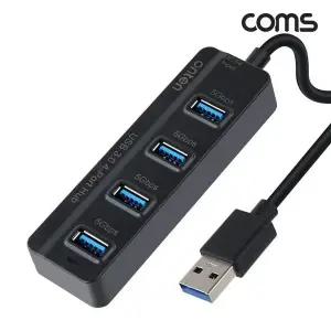 TBZ Coms USB 3.0 허브 4포트 FW412