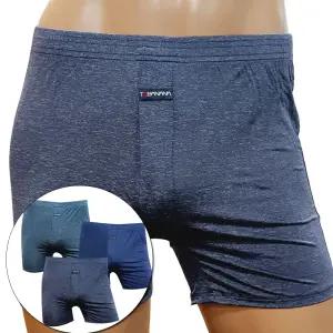 남성 기능성 인견 스판 사각 트렁크 팬티 빅사이즈 95-120 3매 MT3188
