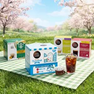 [무배+에디션출시] 스타벅스/네스카페 캡슐커피 by 돌체구스토 2~4BOX /시나모롤 300세트