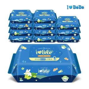아이러브베베 퓨어마린 비데용 30매 12팩 리필형 아기물티슈