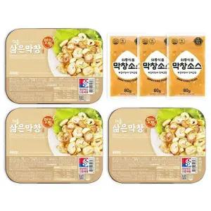 [ 증정 ] 와룡막창 삶은막창 400g 3팩 + 소스 80g 3팩