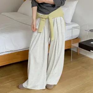 [빅사이즈]이블렛 네러트 길이별 핀턱 와이드 트레이닝 팬츠 제이스타일