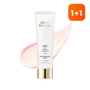[1+1][미샤] 세이프블록 RX 로지 톤업 선크림 SPF50+/PA++++ 50ml