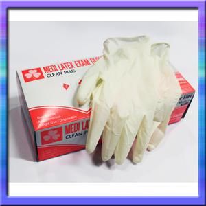신일)클린플러스 라텍스글러브 1통(100매)/일회용장갑