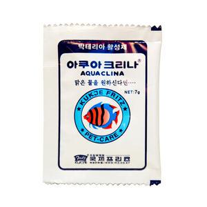 아쿠아크리나 박테리아활성제 물맑음제 백탁제거제 수질개선제 열대어키우기