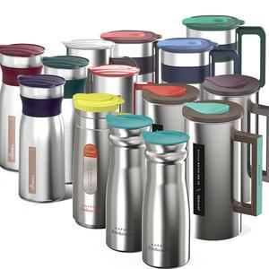 키친아트 스텐 물병 1.0~1.5L 16종 냉장고 물통 식당 업소용 가정용