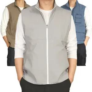 남성 봄 여름 등산조끼 기능성 메쉬 경량 작업복 망사조끼 모음전