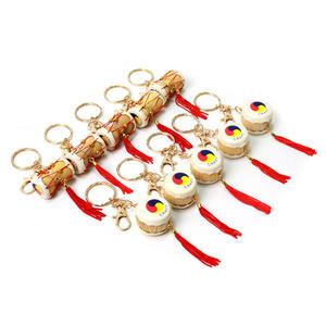 [박씨상방] (10종)나무 북, 장구 열쇠고리세트(대)