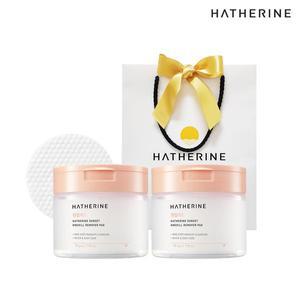 [해서린] [쇼핑백 증정] 원킬 립앤아이 리무버 패드 2개세트(클렌징패드)