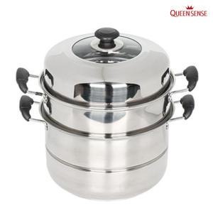 3단 찜솥 34cm 찜기 대형 찜냄비 스텐곰솥