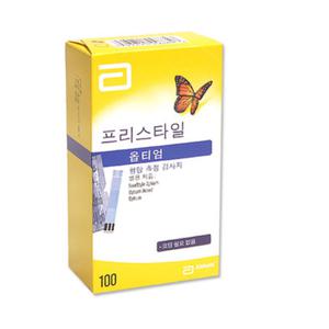 프리스타일옵티엄 혈당스트립100매 유통기한 26년12월