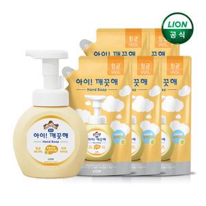 아이깨끗해 손세정제 순향 250ml+ 200ml 리필 x 5개