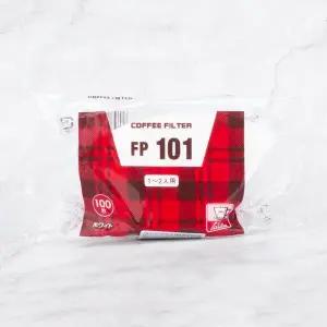 [카페뮤제오]칼리타 커피필터 fp101 화이트 1~2인용
