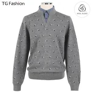 TG패션 완벽코디 셔츠레이어드 울니트 KTKL621