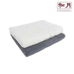 송월타월 격자 욕실 발매트