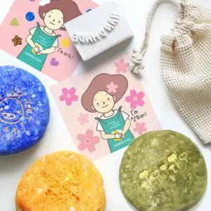 마타바 불사용 없는 쪼물딱 비누만들기 diy 키트 (5인)kit+벚꽃스티커+활동지+동영상 봄 고체