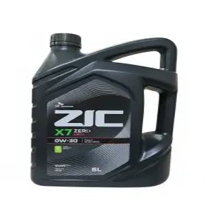 ZIC X7 ZERO LS 0W30 가솔린 디젤 LPG DPF 합성디젤엔진오일 6리터