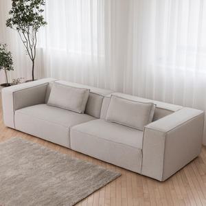 듀커소파 DK009 4인 워셔블+풀커버링 패브릭 소파