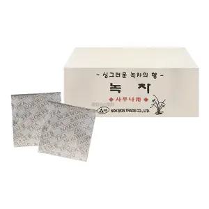 사우나용 녹차 입욕제 50매 2박스