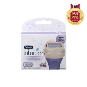 쉬크 인튜이션 제모날 코코넛 3입