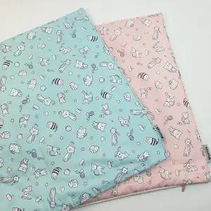 우리가 수제 순면 푹신한 아동 라텍스 메모리폼 베개커버 30x50 35x55 40x60 50x70 냥이