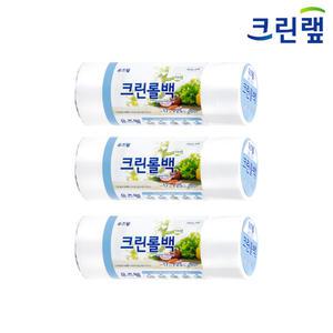 크린랩 유즈웰 롤백 200매(미니) 3개 크린백 위생팩 비닐팩
