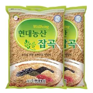 [현대농산]국산 현미 4kg (2kgx2봉)