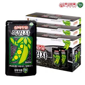 삼육두유 흑임자 파우치 두유 190ml 45팩 (15팩x3)