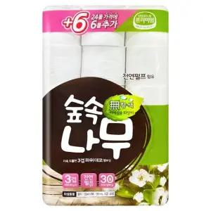 숲속나무 프리미엄 3겹30롤