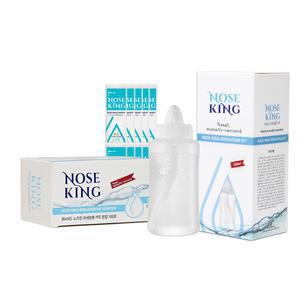 노즈킹 코세척기 세트 + 코세척분말 (100포X1개)