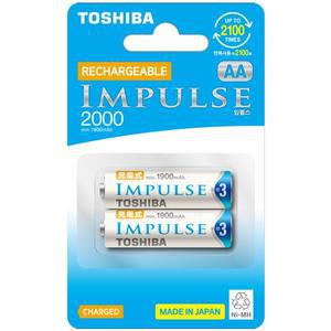 [도시바] 임펄스 충전지 AA2입 x 10개