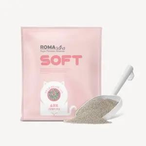 로마샌드 소프트(초미세입자) 6kg 프리미엄 벤토나이트 고양이모래