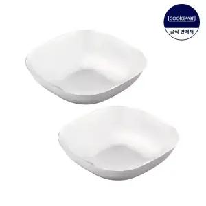 쿡에버 스텐 플랫볼 20cm 2P 세트