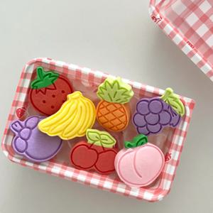 퍼플엔 과일 20개완성 아로마 입욕제 버블바 DIY 키트 특별 만들기 수  방과후활동  과학수업 미술수