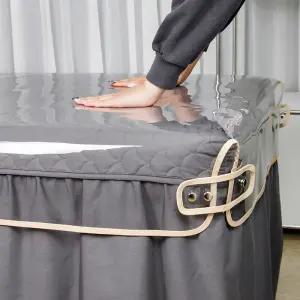 모서리 고정형 침대 비닐 커버 경락 미용 베드 마사지 속눈썹