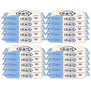 보솜이 베이비케어 휴대용 물티슈 10매 x 20팩