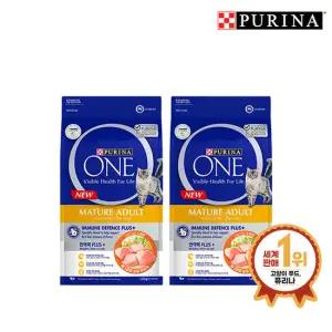 원 고양이사료 7세이상 노령묘용 1.4KG 2개