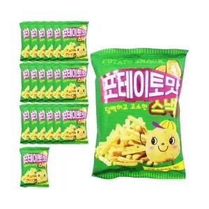 싱싱 포테이토맛 스낵 100g 20개입 1박스 감자튀김 무
