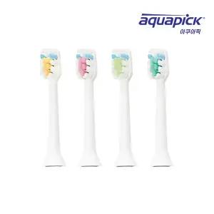 아쿠아픽 음파전동칫솔 AQ-102 칫솔모 (4개입)